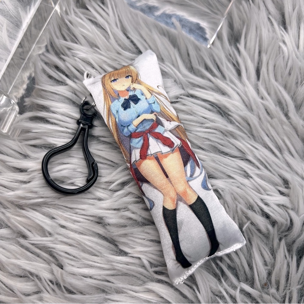 Handmade Anime Kei Karuizawa Classroom The Elite Anxiety Relief Plush Keychain